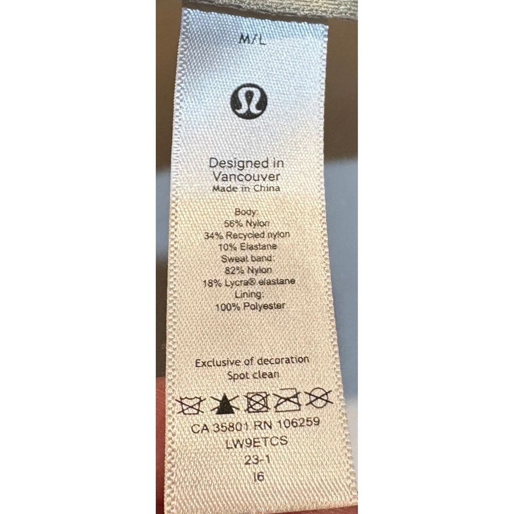 Lululemon Bucket Hat Off White M/L Sporty Casual Sun‎ Protection - Picture 5 of 6